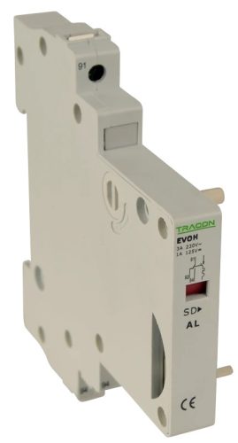 Tracon EVOH-AL, Hibajelző érintkező EVOH-hoz 230V, 50Hz, In:6A W=9mm; 0,5-4mm2