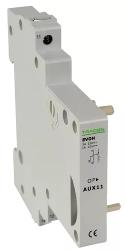 Tracon EVOH-AUX11 segédérintkező (1NO+1NC) EVOH nagyáramú kismegszakító