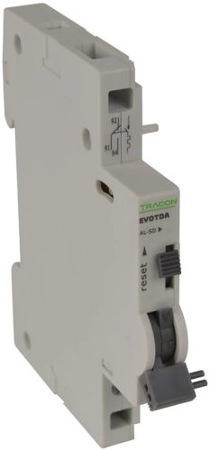 Tracon EVOTDA-AL, Hibajelző érintkező EVOTDA-hoz 230V, 50Hz, In:6A W=9mm; 0,5-4mm2