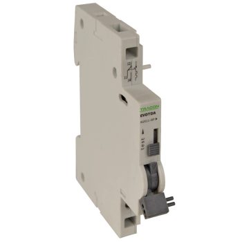   Tracon EVOTDA-AUX11, Segédérintkező EVOTDA kismegszakítóhoz 230V, 50Hz, In:6A W=9mm; 0,5-4mm2