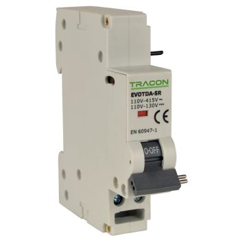   Tracon EVOTDA-SR, Munkaáramú kioldó EVOTDA Us=110-415V AC; W=18mm