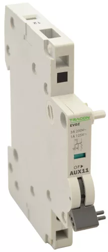Tracon EVOZ-AUX11 segédérintkező (1NO+1NC) EVOZ kismegszakító