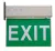 Tracon EXIT-02-J, Élvilágítós LED kijáratjelző ragasztható piktogramokkal 230V, 50Hz, 8×LED, 3h, 2,4V / 900mAh, Ni-Cd