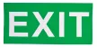 Tracon EXIT-03-J, Élvilágítós LED kijáratjelző ragasztható piktogramokkal 230V, 50Hz, 18×LED, 3h, 3,6V / 900mAh, Ni-Cd