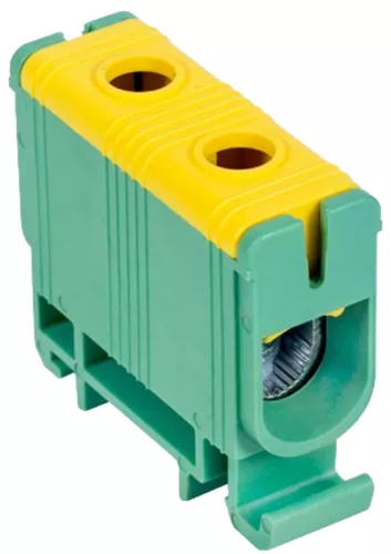 Tracon FLEAL-300/1ZS főáramköri leágazó kapocs zöld-sárga 35–300 mm²