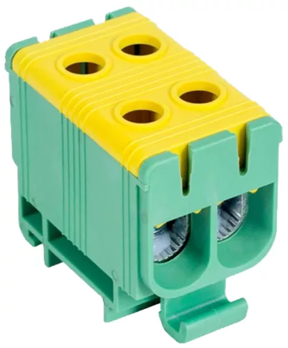 Tracon FLEAL-300/2ZS főáramköri leágazó kapocs zöld-sárga 35–300 mm²