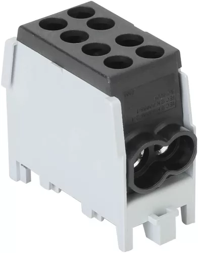 Tracon FLECU-25-16-2F Főáramköri leágazó kapocs, FLECU típus 2.5-25mm2, max. 1000VAC, max.101A