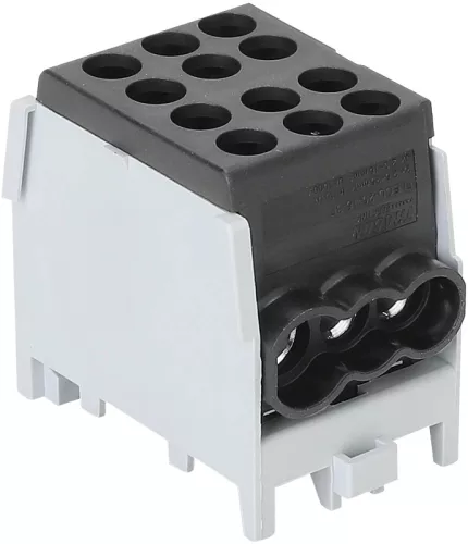 Tracon FLECU-25-16-3F Főáramköri leágazó kapocs, FLECU típus 2.5-25mm2, max. 1000VAC, max.101A