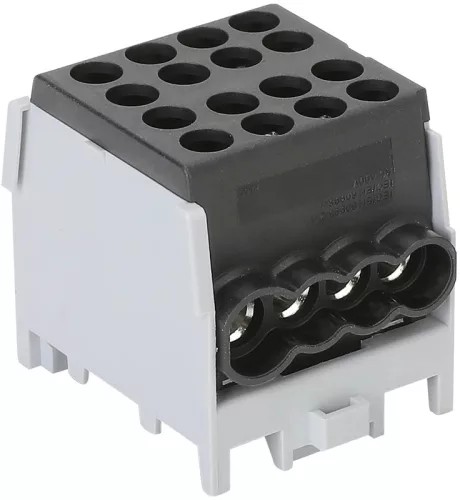 Tracon FLECU-25-16-4F Főáramköri leágazó kapocs, FLECU típus 2.5-25mm2, max. 1000VAC, max.101A