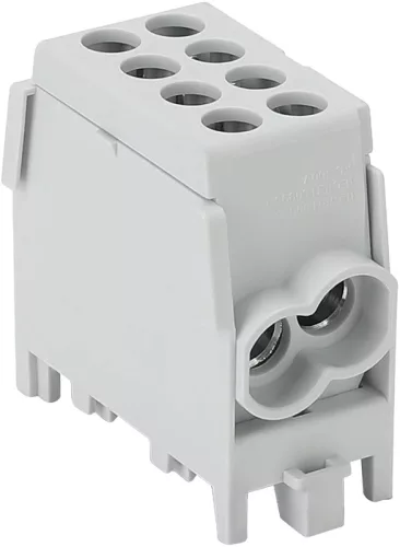 Tracon FLECU-25-25-2 Főáramköri leágazó kapocs, FLECU típus 2.5-25mm2, max. 1000VAC, max.101A