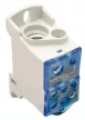 Tracon FLSO70 Fővezetéki leágazó sorkapocs nyitható fedéllel 1×70(50)mm2 / 6×25(16)mm2, 1000VAC/DC, 160A