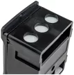 Tracon FSK35F Fővezetéki sorozatkapocs, plombálható, fekete 2x35mm2 / 3x35mm2, 690VAC, 100A