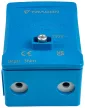 Tracon FSK35K Fővezetéki sorozatkapocs, plombálható, kék 2x35mm2 / 3x35mm2, 690VAC, 100A