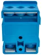 Tracon FSK35K Fővezetéki sorozatkapocs, plombálható, kék 2x35mm2 / 3x35mm2, 690VAC, 100A