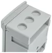 Tracon FSK35SZ Fővezetéki sorozatkapocs, plombálható, szürke 2x35mm2 / 3x35mm2, 690VAC, 100A