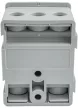Tracon FSK35SZ Fővezetéki sorozatkapocs, plombálható, szürke 2x35mm2 / 3x35mm2, 690VAC, 100A
