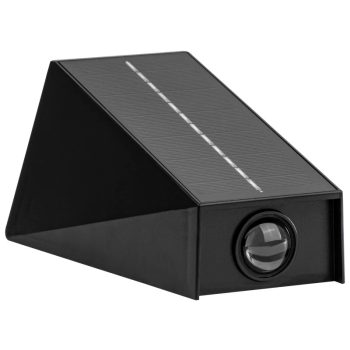   Tracon GARSL2 Napelemes kerti falilámpa 0,4W, 3000K, 30 lm, 3,7V/1300mAh Li, IP44