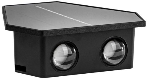 Tracon GARSL3 Napelemes kerti falilámpa 0,3W, 3000K, 30 lm,3,7V/1300mAh Li, IP44