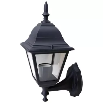   Tracon GARUE27, Kültéri fali lámpa, álló karos 230VAC, 50Hz, E27, max.60W, IP54, EEI=A++,A+,A,B,C,D,E