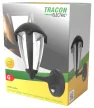 Tracon GARUM8W, LED kültéri fali lámpa mozg.érz.álló kar 230 VAC, 50 Hz, 8 W, 550 lm, 3000 K, IP54,