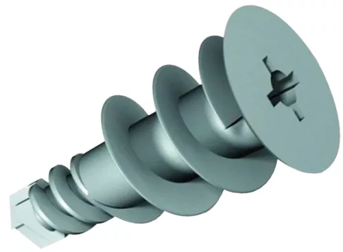 Tracon GBT Gipszkartonba becsavarható tipli L=16mm, D=16mm, PA6.6