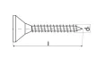 Tracon GCSW70 Gipszkarton csavar fához 4,2x70mm