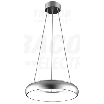   Tracon GLOFD25NW, Függeszthető, fényerő-szabályozható LED lámpatest, szürke 200-240VAC, 25 W, 1900 lm, 4000 K, IP40,