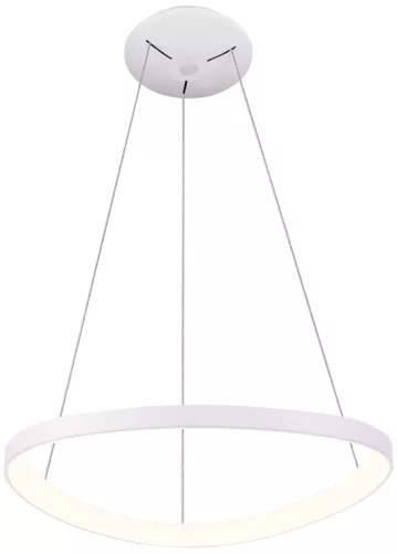 Tracon GLTRHW38W LED függesztett háromszög lámpa, fehér, távirányítós, 230 VAC, 38W, 2660 lm, 3000/4000/6500K, D=450 mm, EEI=G