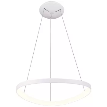 Tracon GLTRHW60W LED függesztett háromszög lámpa, fehér, távirányítós, 230 VAC, 60W, 4200 lm, 3000/4000/6500K, D=850 mm, EEI=G