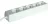 Tracon H5-3M, Hordozható elosztósáv, normál, fehér 5×SCHUKO, 3m, max.16A, 250VAC, 3680W, 3x1,5mm2, H05VV-F