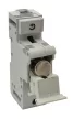 Tracon HBA-1P-100, Szakaszolókapcsoló-biztosító hengeres bizt.hoz, maszkolható 100A, 22x58mm; Un=230V/400V