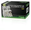 Tracon HBA-1P-100, Szakaszolókapcsoló-biztosító hengeres bizt.hoz, maszkolható 100A, 22x58mm; Un=230V/400V