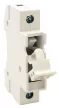 Tracon HBA-1P-20, Szakaszolókapcsoló-biztosító hengeres bizt.hoz, maszkolható 20A, 8x32mm; Un=230V/400V