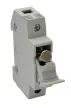 Tracon HBA-1P-32, Szakaszolókapcsoló-biztosító hengeres bizt.hoz, maszkolható 32A, 10x38mm; Un=230V/400V