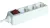 Tracon HK3, Hordozható elosztósáv kapcsolóval, normál, fehér 3×SCHUKO, 1,5m, max.16A, 250VAC, 3680W, 3x1,0mm2, H05VV-F