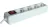 Tracon HK4-3M, Hordozható elosztósáv kapcsolóval, normál, fehér 4×SCHUKO, 3m, max.16A, 250VAC, 3680W, 3x1,5mm2, H05VV-F