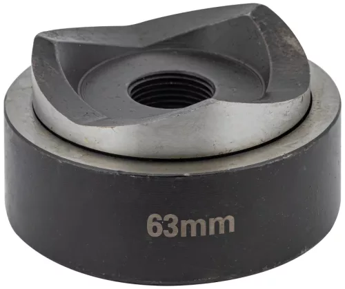 Tracon HKS-15-63 Kivágó szerszámfej, kör alak, MG63 tömítőszelencéhez D=63mm
