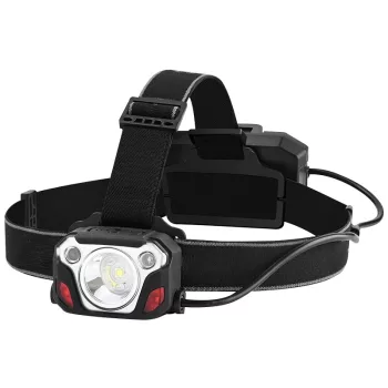 HL1000-2 LED fejlámpa dupla 18650 akkumulátorral, 10 W, 1200 lm, IP44