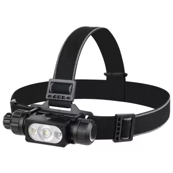 HL1700R LED fejlámpa cserélhető 18650 akkumulátorral, 10 W, 1700 lm, IP44