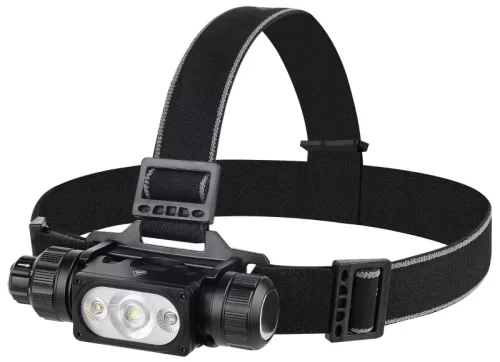 HL1700R LED fejlámpa cserélhető 18650 akkumulátorral, 10 W, 1700 lm, IP44