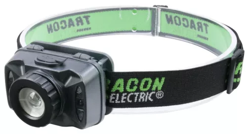 Tracon HL300B Fejlámpa, akkumulátoros, mozgásérzékelős kapcsolással 10 W, 600 lm, 5 h, 3,7 V, 1800 mAh, Li-Po