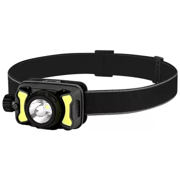 HL600R LED fejlámpa hibrid akkumulátorral, 5 W, 600 lm, 3xAAA, IP44