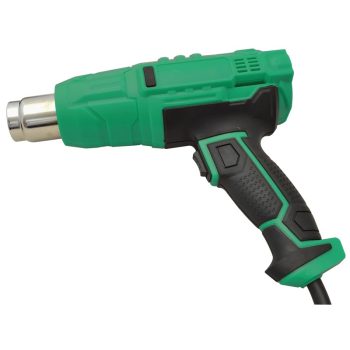   Tracon HLF-02 Hőlégfúvó műanyag táskában + 5tartozék 230V, 50Hz, 1000/2000W, 350/600oC