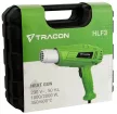Tracon HLF3 Hőlégfúvó 230V, 50Hz, 1000/2000W, 350/600°C