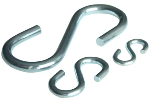 Tracon HR5-45 Acél kampó, horganyzott 5×45mm, 730N