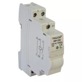 Tracon IMP-12 Impulzusrelé 12VAC; 16A/230V