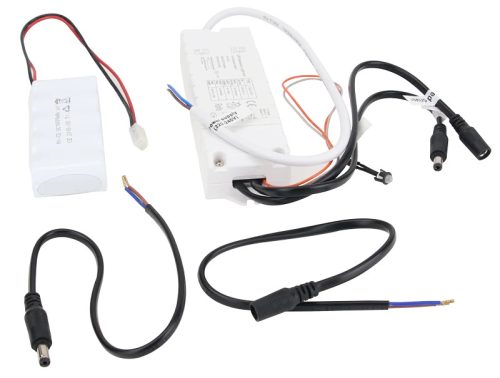 Tracon INV-DL-6, Inverteres vészvilágító kiegészítő egység LED panelekhez 6V, 1800mAh Ni-Cd, 6-20W panel