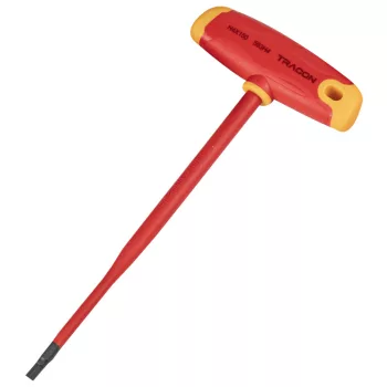 Tracon ISET5-4 1000 V-ra szigetelt imbuszkulcs S2 acelbol, 1000V, 4mm kulcsnyilas