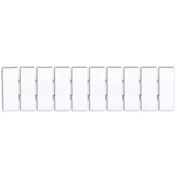   Tracon J4 Jelölőlapka TSKA, TSKB sorozatkapocshoz, (10 modul), W=4mm TSKA1,5..