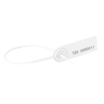   Tracon JPL120, Jelölő plomba (20db) PP; steel lock; L=230mm